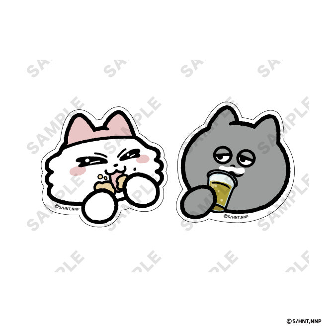 アクリルマグネット 2個入　もぐもぐ